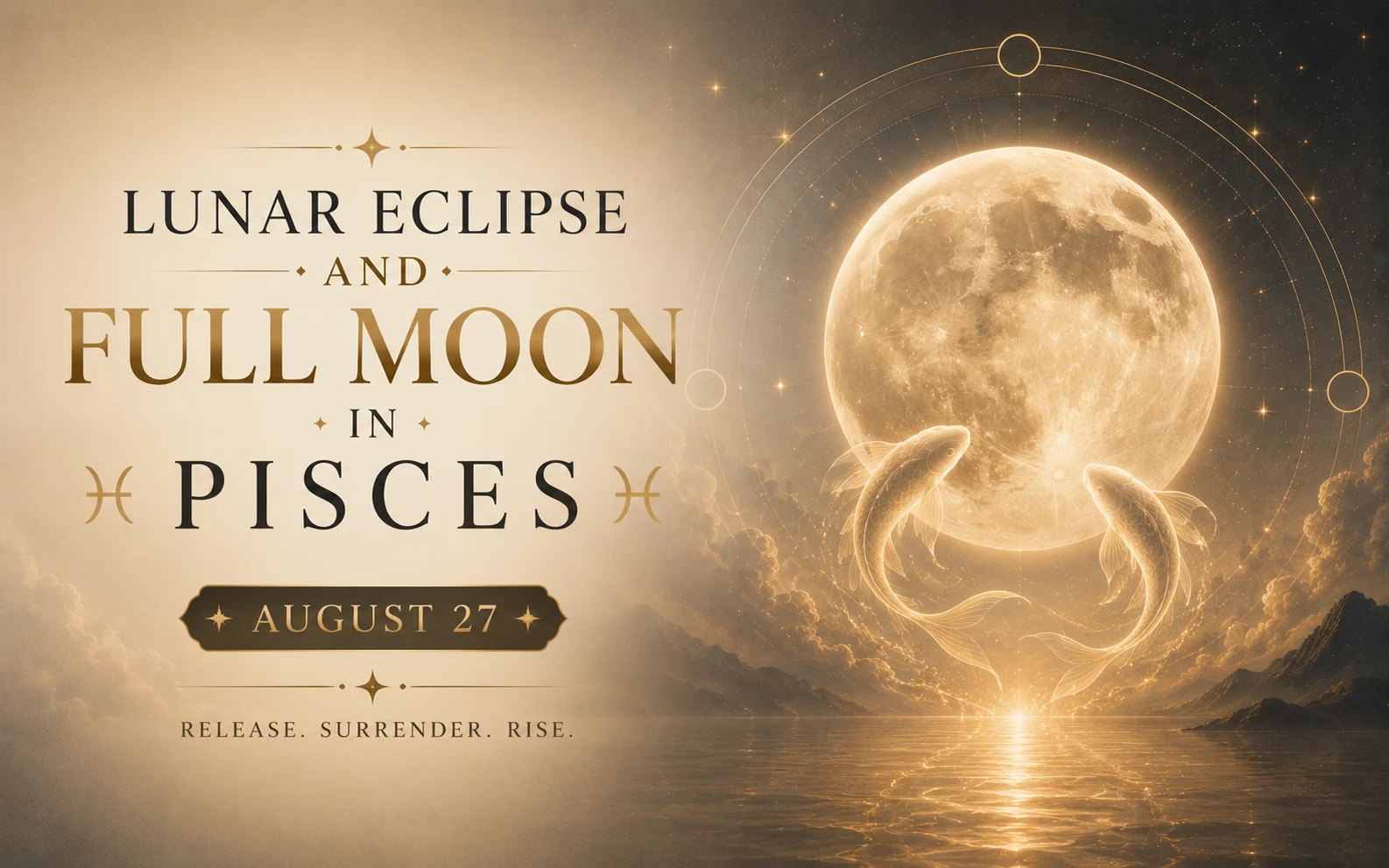 August 28, 2026: The Lunar Eclipse in Pisces That Closes What August Opened